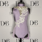 Lavender & White Floral Lyrical Dance Costume (REF-21)