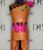 Neon Orange & Hot Pink Star Power Costume – REF 44 2