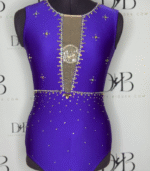 Purple And Rhine-Stone Leotard Style Costume – REF 62