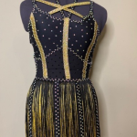 Black-and-Gold-Rhinestone-Fringe-Dress