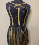 Black-and-Gold-Rhinestone-Fringe-Dress